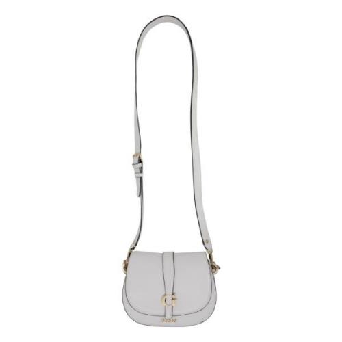 Guess Mini Crossbody Flap Väska Beige, Dam