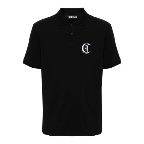 Just Cavalli Stiliga T-shirts och Polos Black, Herr