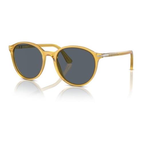 Persol Stiliga Unisex Solglasögon med Acetatram Yellow, Herr