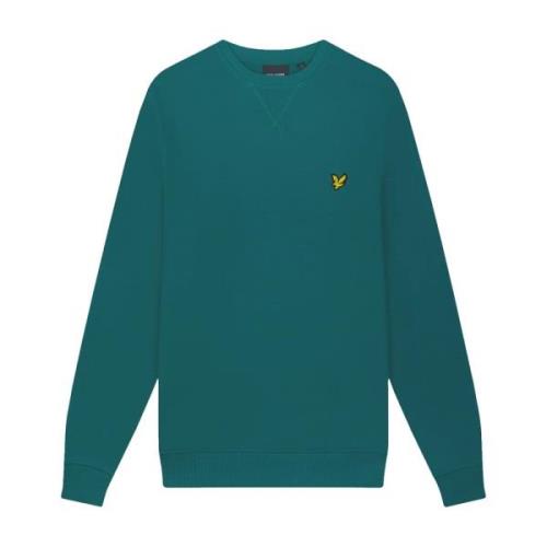 Lyle & Scott Grön Crew Neck Sweatshirt Green, Herr