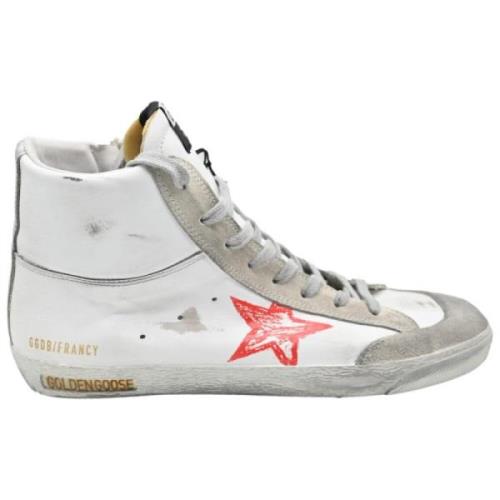 Golden Goose Francy White Red Blue Silver Sneakers Multicolor, Herr