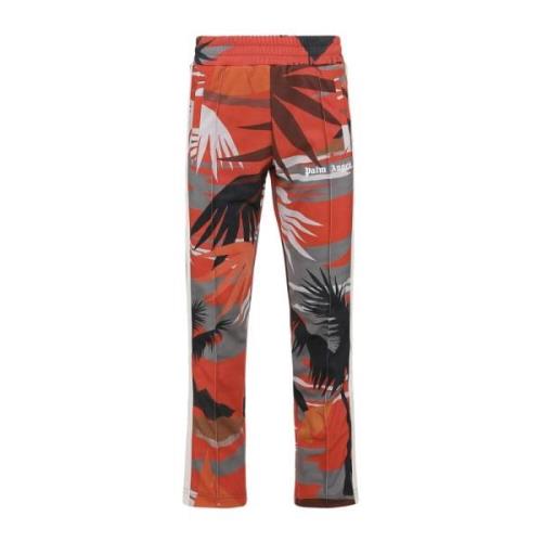 Palm Angels Hawaii Track Pants Elastisk Midja Män Multicolor, Herr