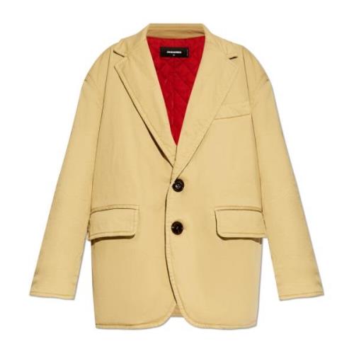 Dsquared2 Jacka med fickor Beige, Dam