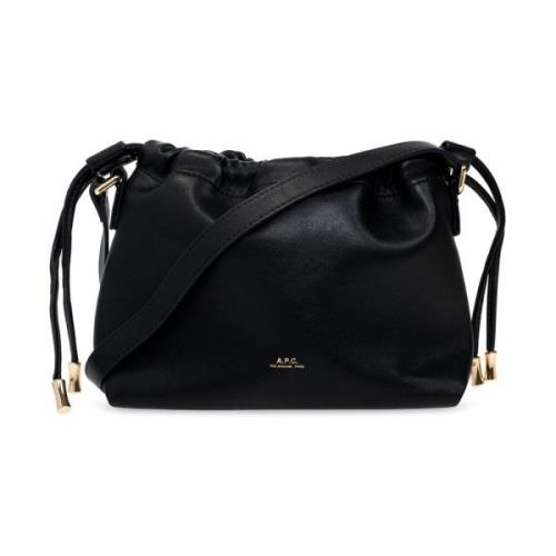 A.p.c. Ninon Mini axelväska Black, Dam