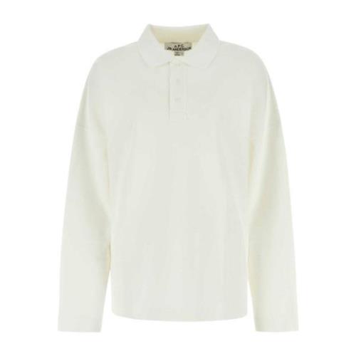 A.p.c. Polo Shirts White, Dam