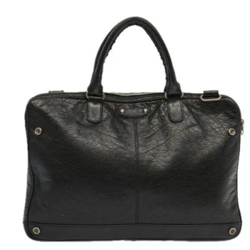 Balenciaga Vintage Pre-owned Laeder portfljer Black, Dam