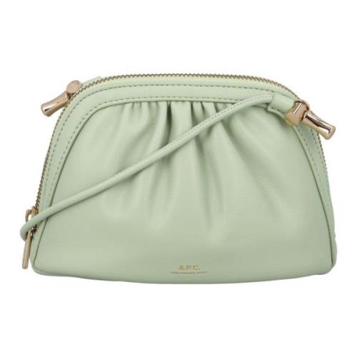 A.p.c. Ninon Small Zip Pours Green, Dam