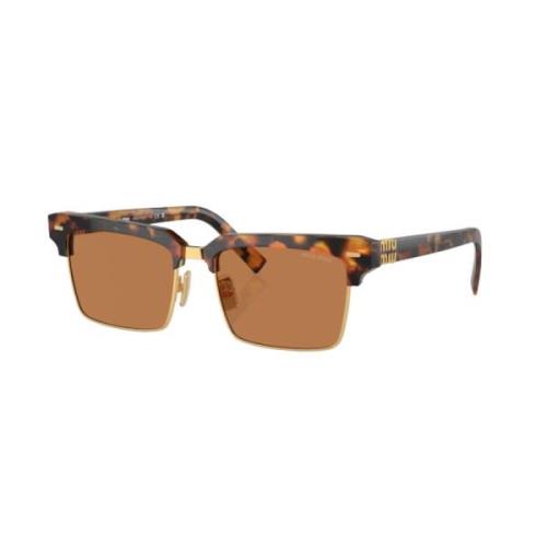 Miu Miu 10Zs Sole Solglasögon Brown, Unisex