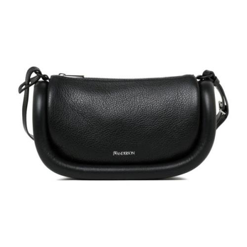 JW Anderson Svart Bumper 12 Axelväska Black, Dam