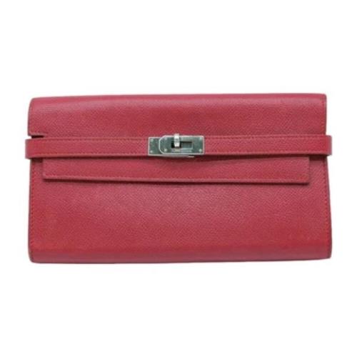 Hermès Vintage Pre-owned Laeder plnbcker Red, Dam