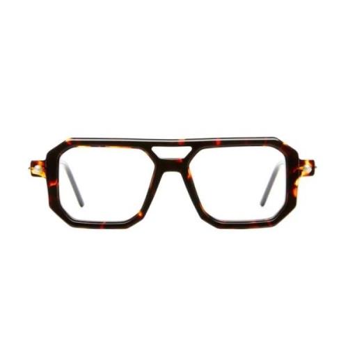 Kuboraum Rektangulära Glasögonbågar Maske P8 Brown, Unisex