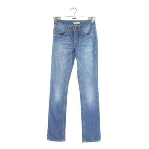 Acne Studios Pre-owned Pre-owned Bomull jeans Blue, Dam