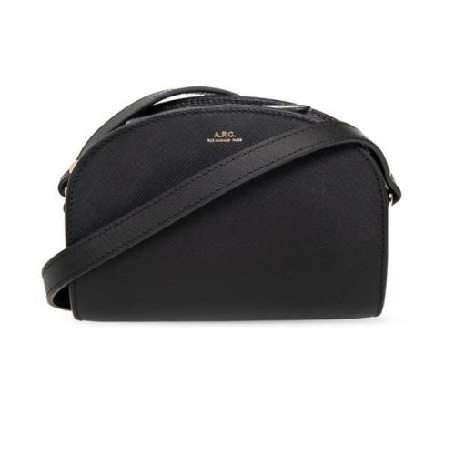 A.p.c. Luna Mini axelväska Black, Dam