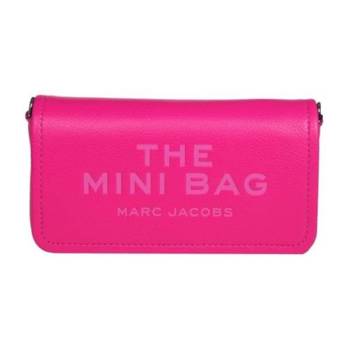 Marc Jacobs Rosa Läder Axelväska Mini Pink, Dam