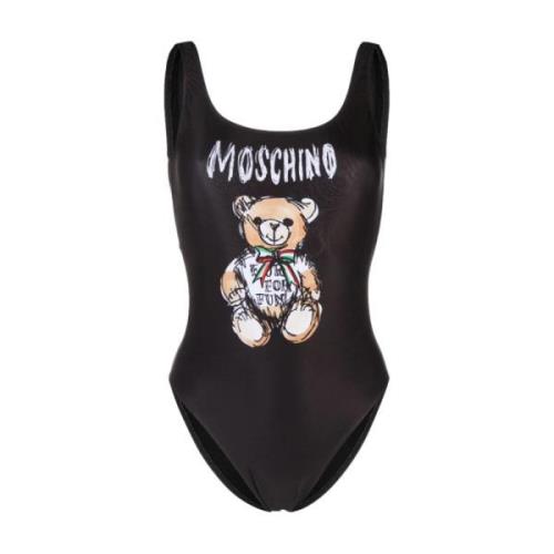 Moschino Teddy Bear Baddräkt Black, Dam