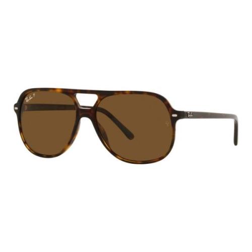 Ray-Ban Polarized Sunglasses Dark Havana/Brown Brown, Unisex