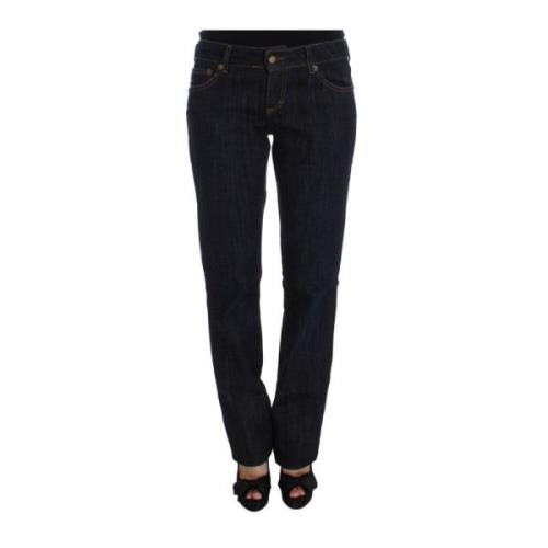 Roberto Cavalli Straight Jeans Blue, Dam