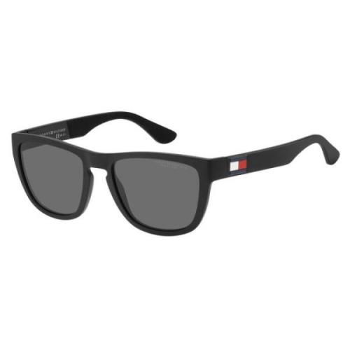 Tommy Hilfiger Stiliga solglasögon med grå polariserade linser Black, ...