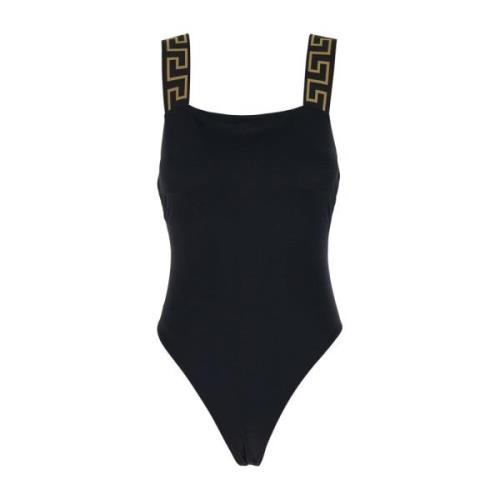 Versace Svart Sea One Piece Baddräkt Black, Dam