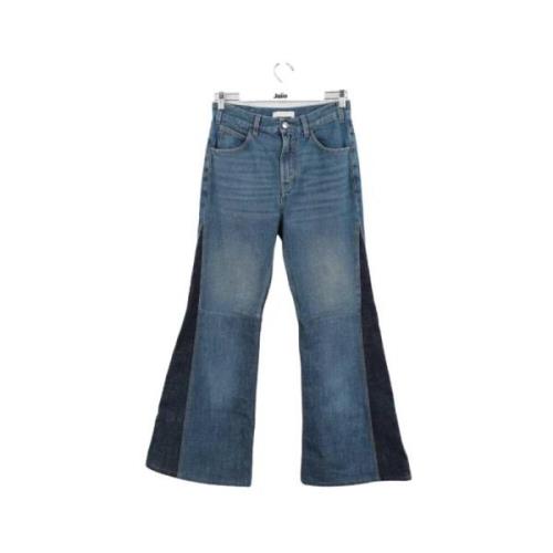 Chloé Pre-owned Pre-owned Bomull jeans Blue, Dam