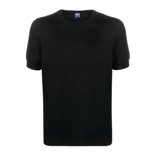 Fedeli Supima Cotton Light T-Shirt Svart Black, Herr