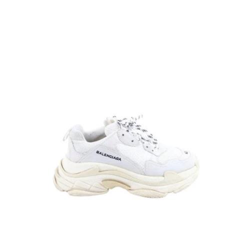 Balenciaga Vintage Pre-owned Tyg sneakers White, Dam