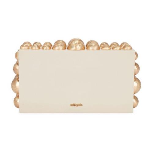 Cult Gaia Yadira Clutch Väska Beige, Dam