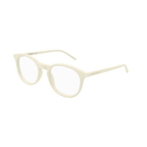 Saint Laurent Ivory Montura Solglasögon Beige, Dam