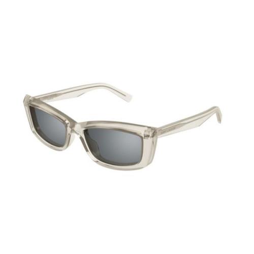 Saint Laurent Beige Silver Solglasögon SL 658 Beige, Dam