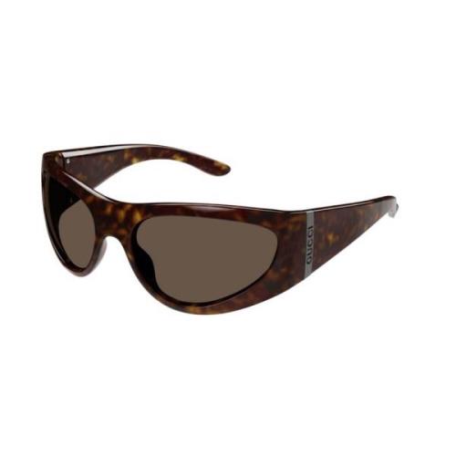 Gucci Brun Havana Solglasögon Gg1575S 002 Brown, Dam