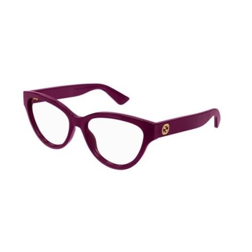 Gucci Fuchsia Oval Solglasögon Gg1581O 003 Pink, Dam