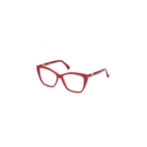 Max Mara Blank röd solglasögon Mm5036 66A Red, Unisex