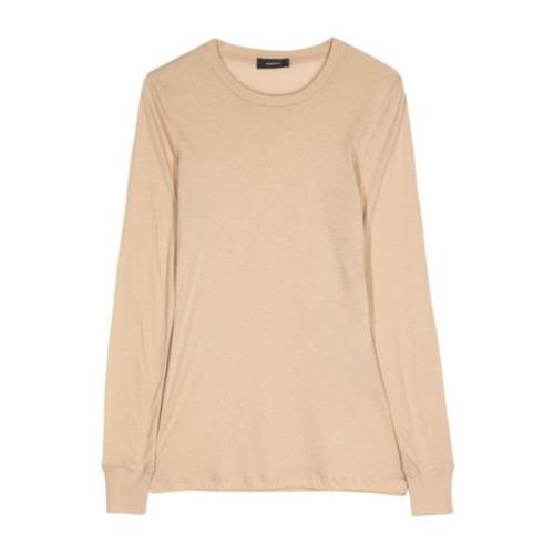 Wardrobe.nyc Beige T-shirts och Polos Beige, Dam