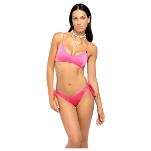 4Giveness Blank Utbyte Färg Bikini Top Pink, Dam