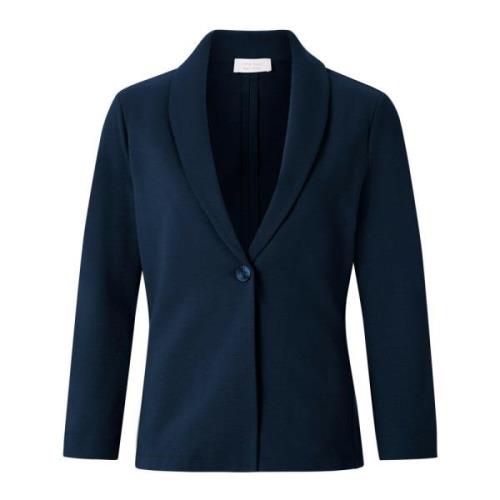 Rich & Royal Enknappad Blazer Blue, Dam