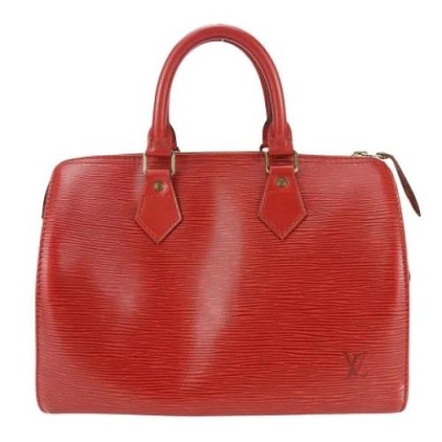 Louis Vuitton Vintage Pre-owned Laeder louis-vuitton-vskor Red, Dam