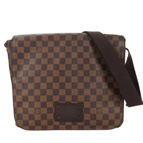 Louis Vuitton Vintage Pre-owned Canvas louis-vuitton-vskor Brown, Dam