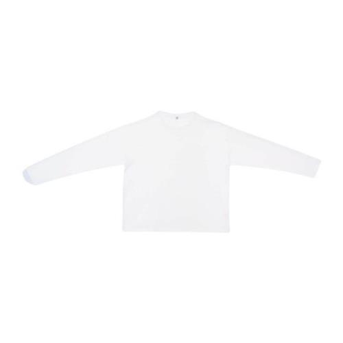 Baserange Ekologisk Bomull Hamp Blandning Sweatshirt White, Dam