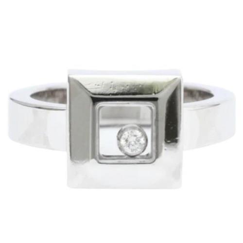 Chopard Pre-owned Pre-owned Vitt guld ringar Gray, Dam