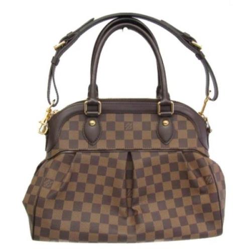 Louis Vuitton Vintage Pre-owned Canvas louis-vuitton-vskor Brown, Dam