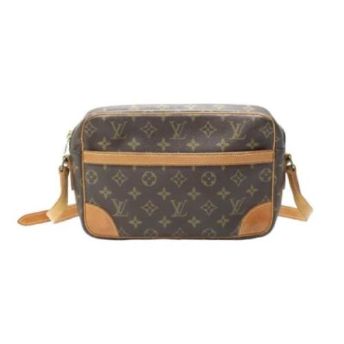 Louis Vuitton Vintage Pre-owned Canvas louis-vuitton-vskor Brown, Dam