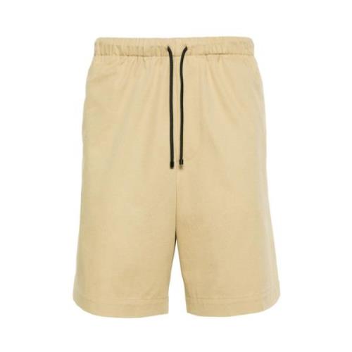 Dries Van Noten Beige Piperi Bermuda Shorts Beige, Herr