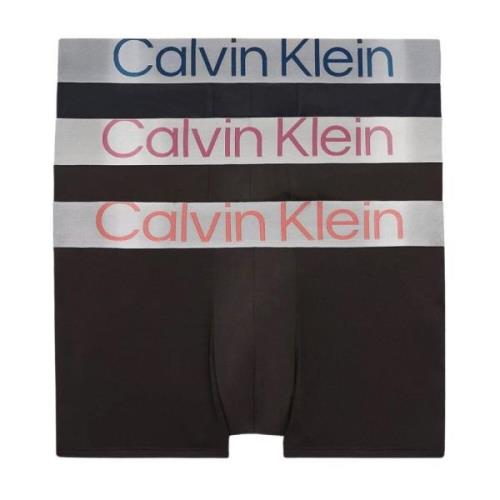 Calvin Klein 3 Stretch Microfiber Boxers Set Multicolor, Herr