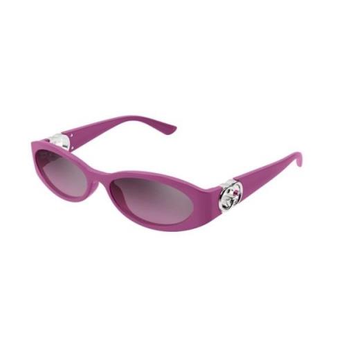 Gucci Fuchsia Pink Solglasögon Gg1660S Pink, Dam