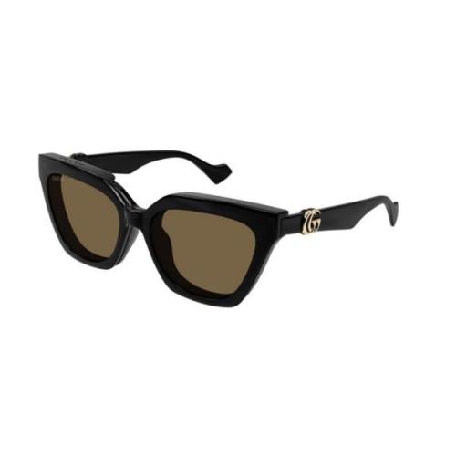 Gucci Svart Transparent Solglasögon Gg1542S Black, Dam