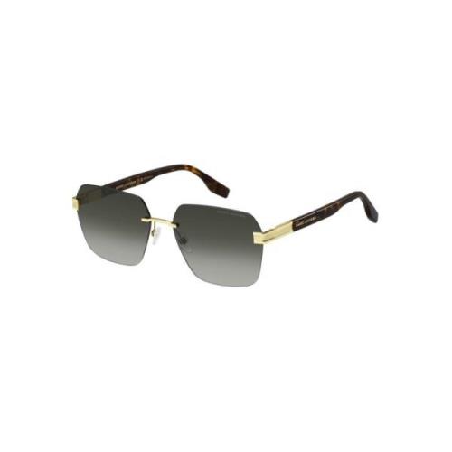Marc Jacobs Stiliga solglasögon Grön Shaded Havana Brown, Unisex