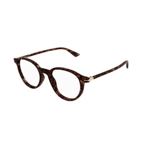 Montblanc Stilfull Havana Ram Solglasögon Brown, Unisex