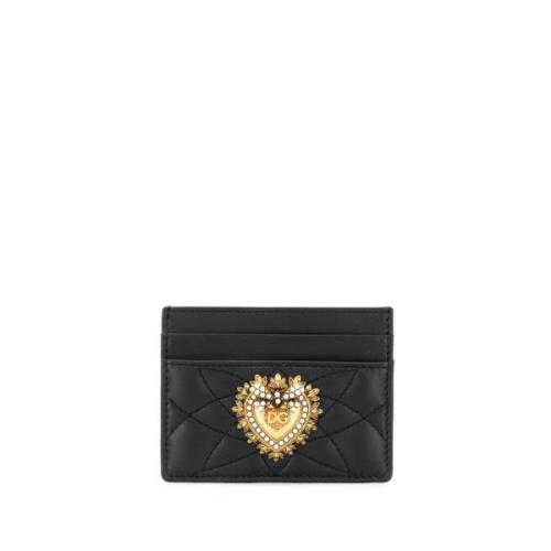 Dolce & Gabbana Svart Devotion Korthållare Black, Dam