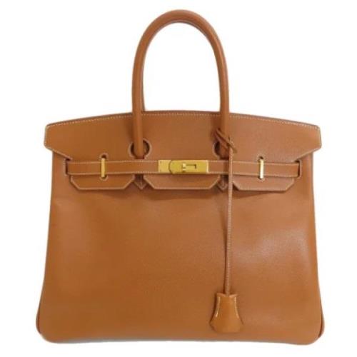 Hermès Vintage Pre-owned Laeder handvskor Brown, Dam