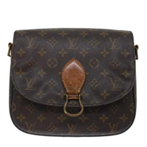 Louis Vuitton Vintage Pre-owned Canvas louis-vuitton-vskor Brown, Dam